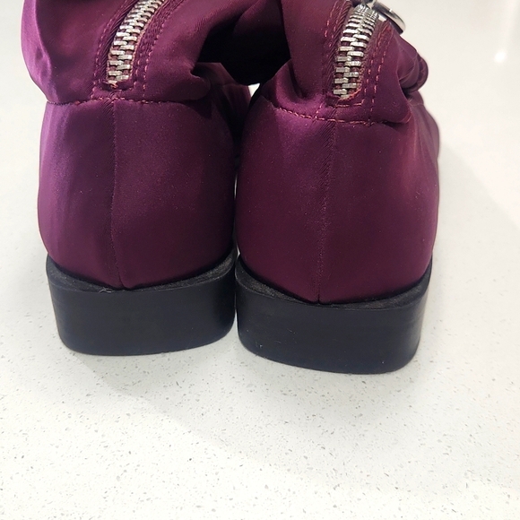 Gorgeous Plum Zara Trafaluc Ankle boots, European size 39 - Picture 7 of 7